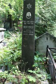 Конторер Анна Яковлевна, Москва, Востряковское кладбище