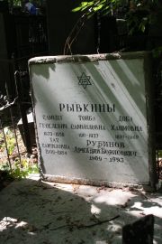 Ривкина Хая Самуиловна, Москва, Востряковское кладбище