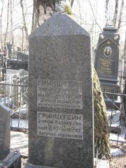 Гринштейн Софья Ефимовна, Москва, Востряковское кладбище