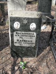Пасынкова Эся Борисовна, Москва, Востряковское кладбище