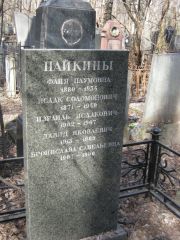 Пайкина Фаня Наумовна, Москва, Востряковское кладбище