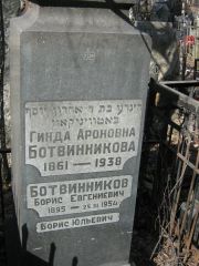 Ботвинникова Гинда Ароновна, Москва, Востряковское кладбище