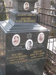 Абелис Броня Шулимович, Москва, Востряковское кладбище