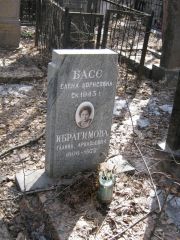 Басс Елена Борисовна, Москва, Востряковское кладбище