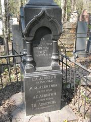 Левитин М. М., Москва, Востряковское кладбище