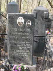 Литинский Арон Маркович, Москва, Востряковское кладбище