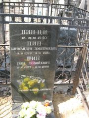 Пин Ц. И., Москва, Востряковское кладбище