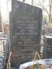 Чудак Абрам Яковлевич, Москва, Востряковское кладбище