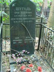 Шуголь Арон Вольфович, Москва, Востряковское кладбище