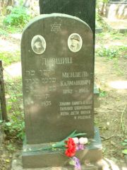 Лившиц Мендель Калманович, Москва, Востряковское кладбище