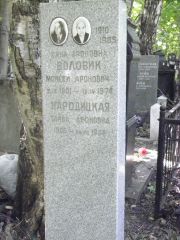 Воловик Хана Ароновна, Москва, Востряковское кладбище