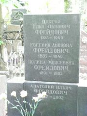 Фрейдович Илья Львович, Москва, Востряковское кладбище