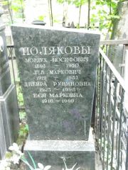 Поляков Мордух Иосифович, Москва, Востряковское кладбище