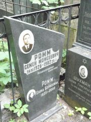 Ромм Семен Моисеевич, Москва, Востряковское кладбище