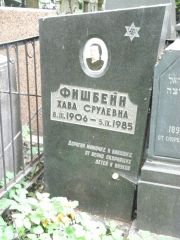 Фишбейн Хава Срулевна, Москва, Востряковское кладбище