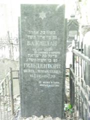 Гильденгорн Фейга Израилевна, Москва, Востряковское кладбище