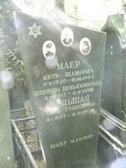 Маер Яков Шамович, Москва, Востряковское кладбище