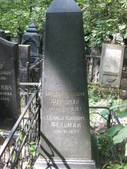 Фельман Басшева Ароновна, Москва, Востряковское кладбище