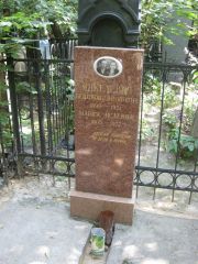 Янкелевич Бенцион Аронович, Москва, Востряковское кладбище