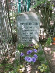 Сиротников Борис Моисеевич, Москва, Востряковское кладбище