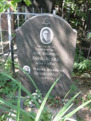 Варшавский Илья Вульфович, Москва, Востряковское кладбище