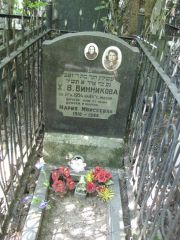 Винникова Х. В., Москва, Востряковское кладбище