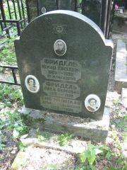 Фридель Менаш Евсеевич, Москва, Востряковское кладбище