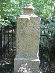 Конторович Давид Михайлович, Москва, Востряковское кладбище
