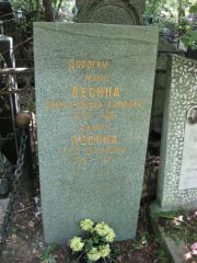 Лесина Минуха-Шифра Хаимовна, Москва, Востряковское кладбище
