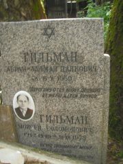 Гильман Абрам-Залманович Палкович, Москва, Востряковское кладбище
