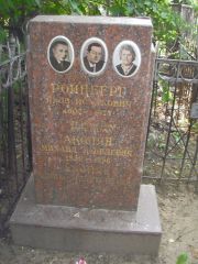 Ройнберг Яков Исаакович, Москва, Востряковское кладбище