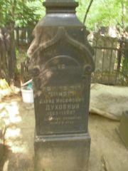 Духовный Давид Иосифович, Москва, Востряковское кладбище