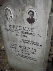 Куповецкая Мария Кальмановна, Москва, Востряковское кладбище