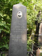 Хабинская Хая Вольфовна, Москва, Востряковское кладбище