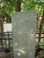 Сорин Владимир Захарович, Москва, Востряковское кладбище