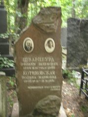 Шварцбурд Эфраим Шлемович, Москва, Востряковское кладбище