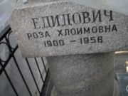 Единович Роза Хлоимовна, Москва, Востряковское кладбище
