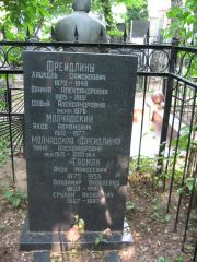 Фрейдлин Хацкель Самойлович, Москва, Востряковское кладбище