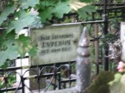 Гуревич Яков Абрамович, Москва, Востряковское кладбище