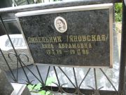 Синельник-Яновская Анна Абрамовна, Москва, Востряковское кладбище
