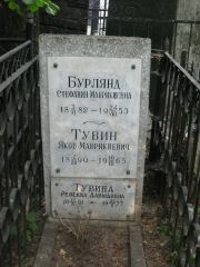 Тувина Ревекка Давыдовна, Москва, Востряковское кладбище
