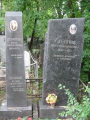 Слоцник Лиза Соломоновна, Москва, Востряковское кладбище