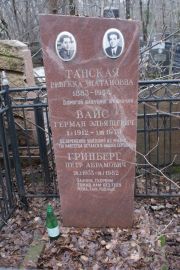 Гринберг Петр Абрамович, Москва, Востряковское кладбище