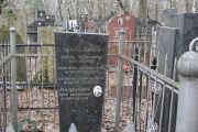 Малкович Рейза Мееровна, Москва, Востряковское кладбище