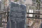 Зуссер-Юровская Полина Наумовна, Москва, Востряковское кладбище