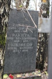 Гольдфедер Фрида Марковна, Москва, Востряковское кладбище