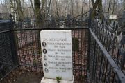 Беленький Семен Маркович, Москва, Востряковское кладбище