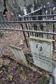 Симановская Софья Михайловна, Москва, Востряковское кладбище