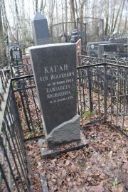 Каган Лев Исаакович, Москва, Востряковское кладбище