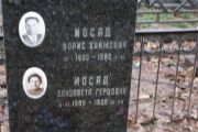 Иосад Борис Хаймович, Москва, Востряковское кладбище